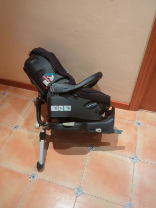 Silla de coche para bebé con base