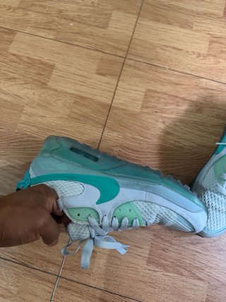 Nike Air Max 90 Gris y Verde