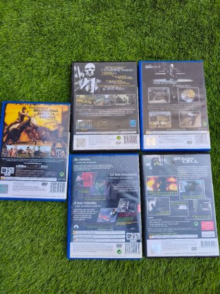 Lote 5 juegos PlayStation 2 acción
