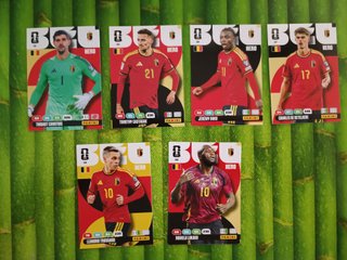 Lote 6 cartas Adrenalyn XL FIFA 2026 Bélgica