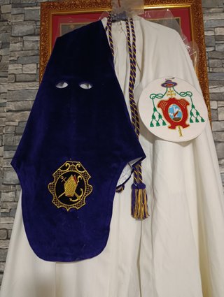 Túnica Hermandad Macarena Paso Cristo