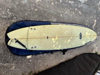 Tabla Surf Fish 7'4 con Funda