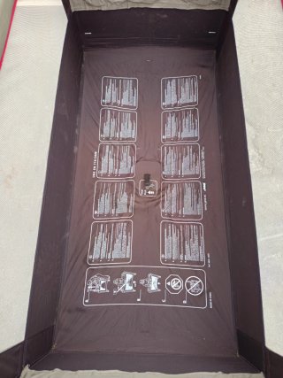 Cuna de viaje portátil para bebé