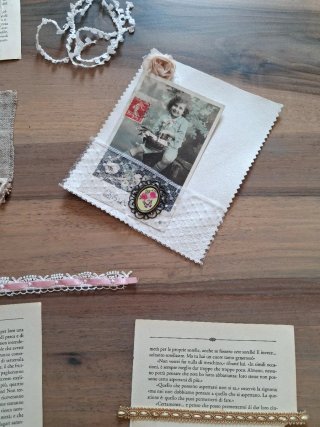 Kit Scrapbooking Vintage Fai da Te