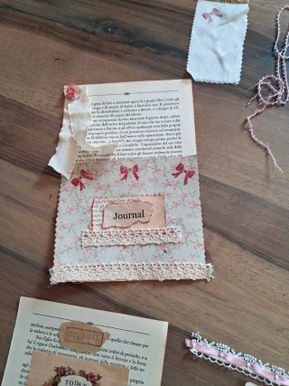 Kit Scrapbooking Vintage Fai da Te