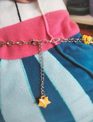 Collana estiva con stella gialla