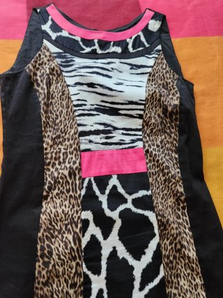 Tubino fantasia animalier