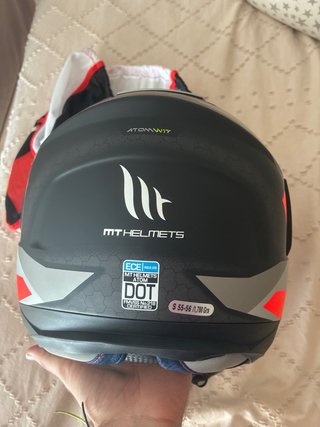 Casco MT Atom SV W17 Talla S