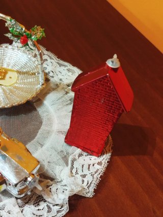 Decoración Navidad Vintage Barco Casa