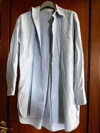 Camicia H&M oversize azzurra