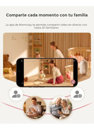 Cámara de Vigilancia Bebé Momcozy