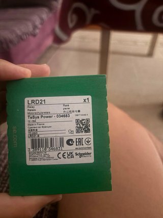 Rele Termico LRD21 Schneider Electric