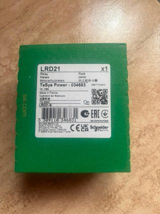 Rele Termico LRD21 Schneider Electric
