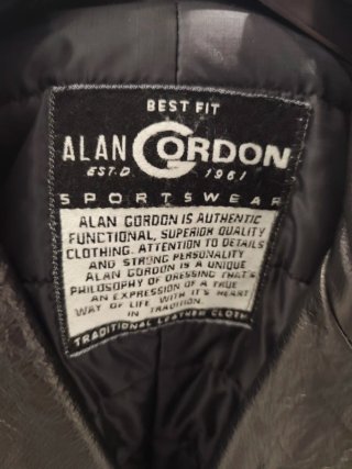 Giacca trench Alan Cordon uomo taglia 54 XL