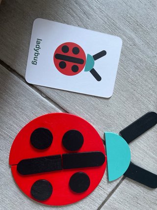 Rompecabezas de formas geométricas shapes puzzle