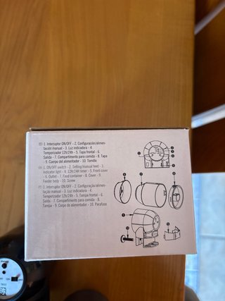 Comedero automático acuario Tropimatic Pro