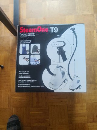 Plancha Vapor profesional tiendas 1800W Nueva