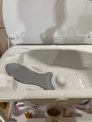 Bañera Jane cuadros vichy gris