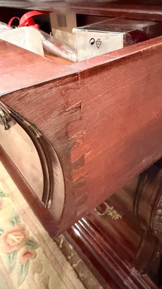 Cómoda Luis XV Mármol y Madera