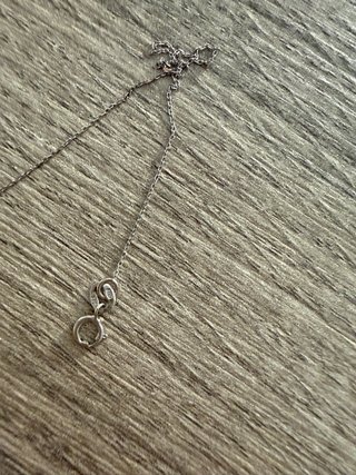 Collar Corazón Brillantes 18k Blanco