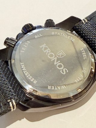 Reloj Kronos Chronograph Negro