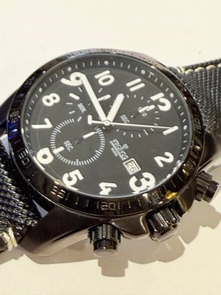 Reloj Kronos Chronograph Negro