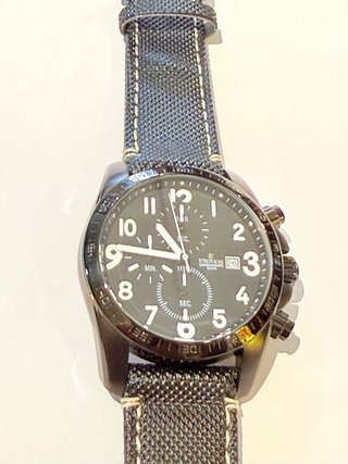 Reloj Kronos Chronograph Negro