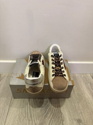 Golden Goose Superstar Beige/Blanco