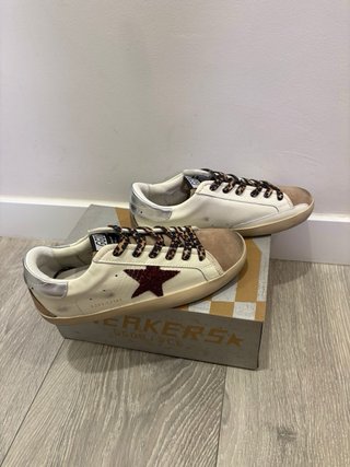 Golden Goose Superstar Beige/Blanco