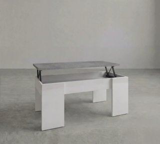 Mesa elevable madera y metal
