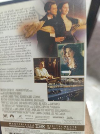 VHS Titanic (Leonardo DiCaprio, Kate Winslet)
