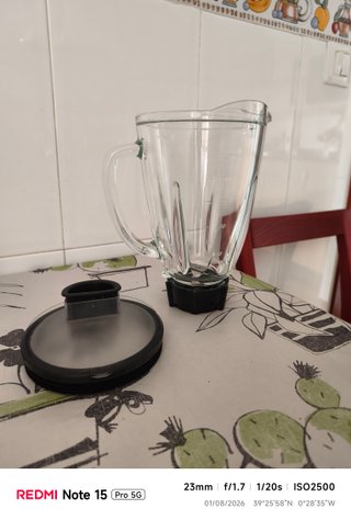 Vaso cristal de Batidora Oster OBL233X .