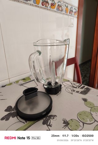 Vaso cristal de Batidora Oster OBL233X .