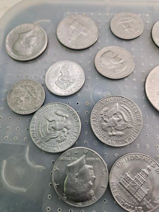 Lotto monete USA One Dollar