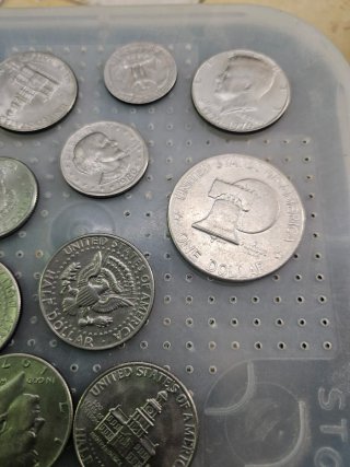 Lotto monete USA One Dollar