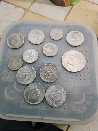 Lotto monete USA One Dollar