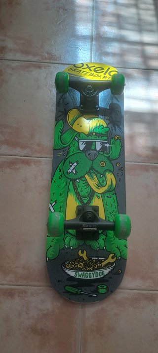 Patinete Oxelo Play3 Dog Green 71cm