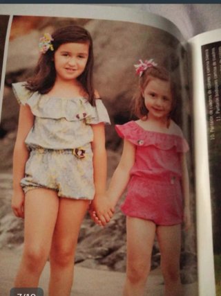 Revista de moda infantil con patrones Espejito