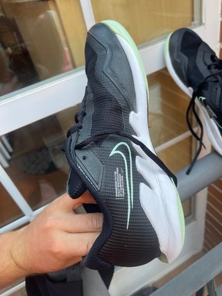 Zapatillas Nike Vapor Negro y Verde