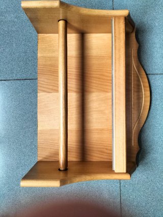 Portarrollos cocina madera