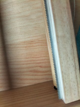 Portarrollos cocina madera