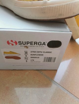 Sneakers Superga Gialle