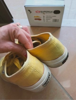 Sneakers Superga Gialle