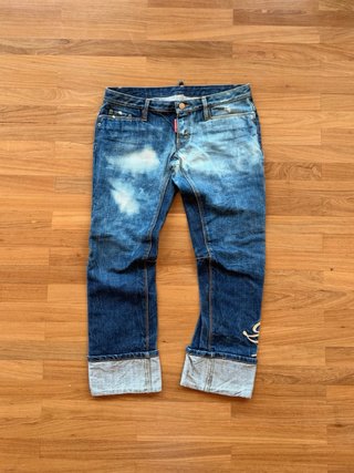 Jeans Dsquared2 Low rise Capri Pants 2000s Vintage