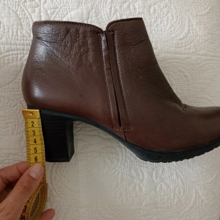 Botines piel 38 cómodos