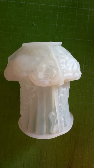 Molde silicona flores rosas