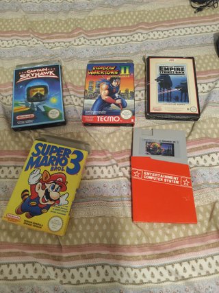 Lote Videojuegos NES Clásicos (Español)