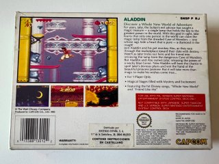 Super Nintendo Aladdin PAL (SNES)