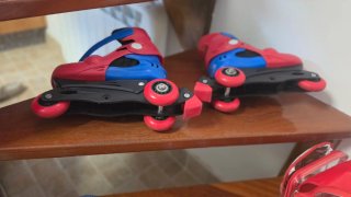 Patines Spiderman niño Talla 31-34 Ajustables