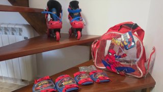 Patines Spiderman niño Talla 31-34 Ajustables